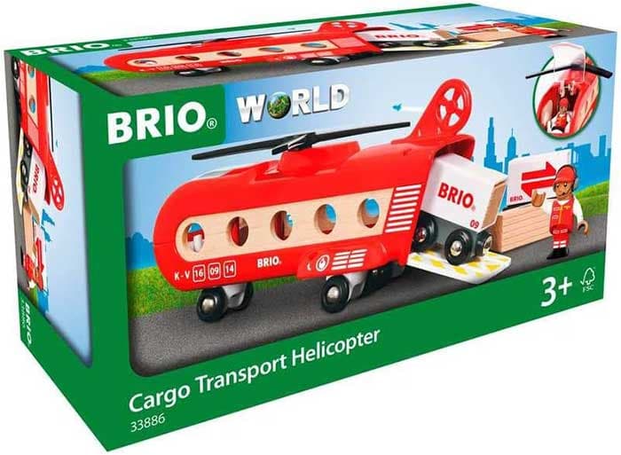 BRIO Igračka Teretni helikopter sa vagonima 33886