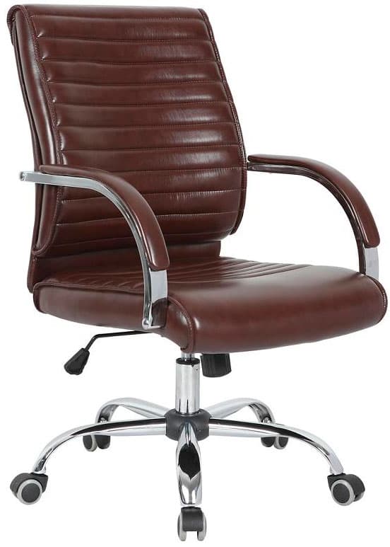 Konferencijska Radna Stolica Alkmaar Eko Koža Brown