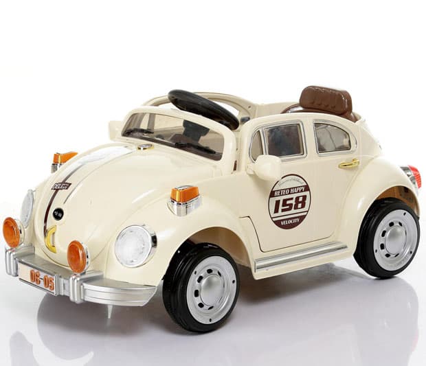 Automobil na akumulator Buba jednosed 201 krem boje