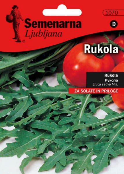 Seme za začinsko bilje 10 kesica -  Rukola - Diplotaxis tenuifolia Semenarna 1070