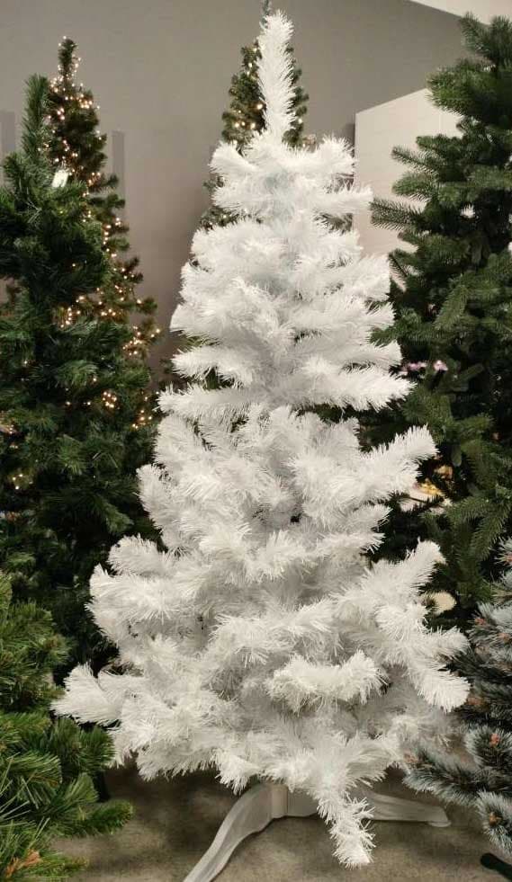 Bela Novogodišnja Jelka Garibaldi 150 cm