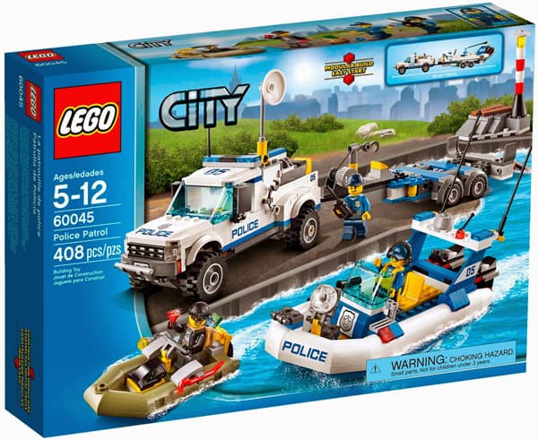 LEGO® City kocke Policijska patrola LE60045