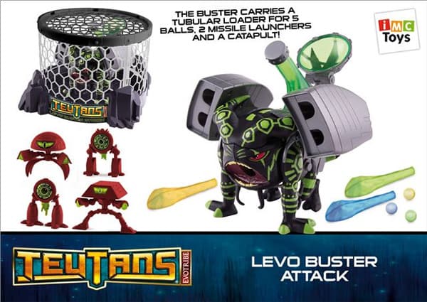 Teutans Set Za Igru i figura Levov Veliki Napad IMC Toys IM 445192