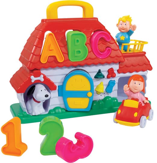 Zvučna kućica sa oblicima za ubacivanje - sorter  Simba Toys SB9524