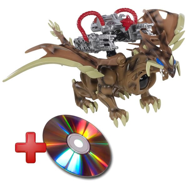 Zmajevo jaje figura za sklapanje Dragons Universe +CD Mega Bloks MB95202