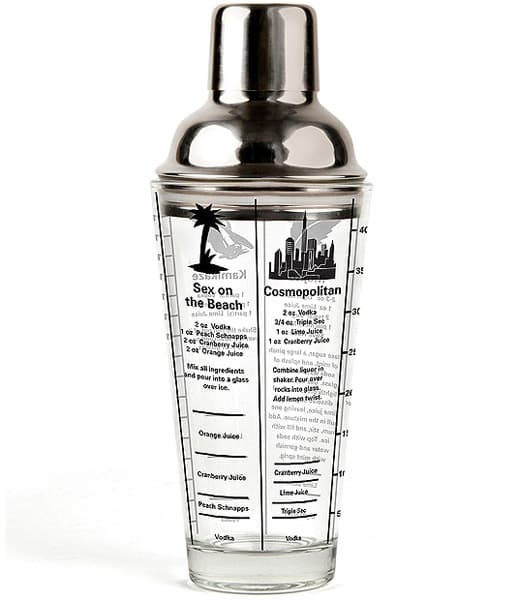 Kikkerland šejker Mix Master Cocktail Shaker BA22