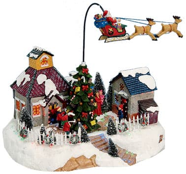 Novogodišnja Dekoracija Deda Mraz i Zima