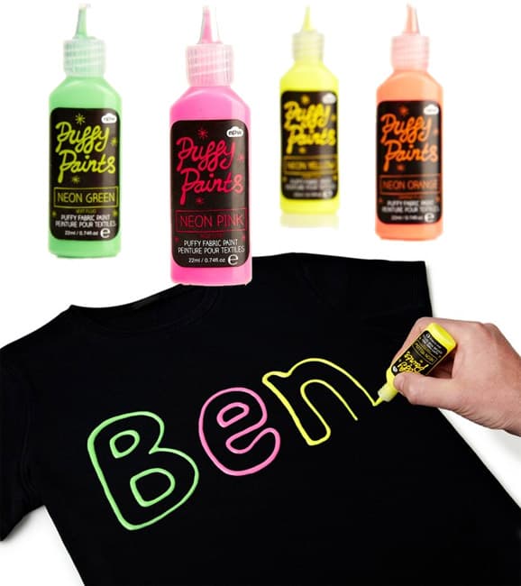 NPW Puffy Paints Neonske boje za tekstil NP4625