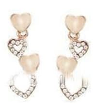 Ženske pozlaćene minđuše Eternity GPL-070