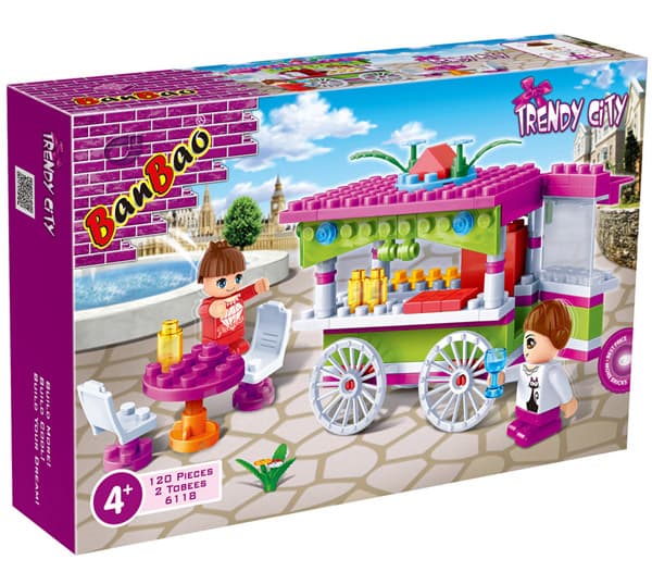 BanBao kocke prodavnica sendviča 6118