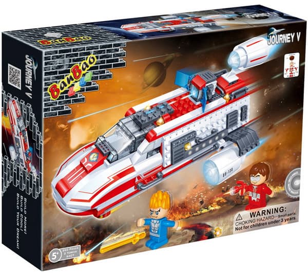 BanBao kockice Svemirska borbena letelica 6407