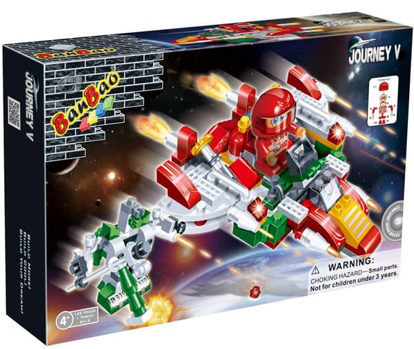 BanBao kockice Svemirska borbena letelica 6412