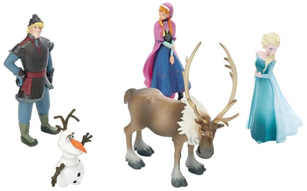 Bullyland Disney Figurice Zaleđeno kraljevstvo - Frozen - Deluks set