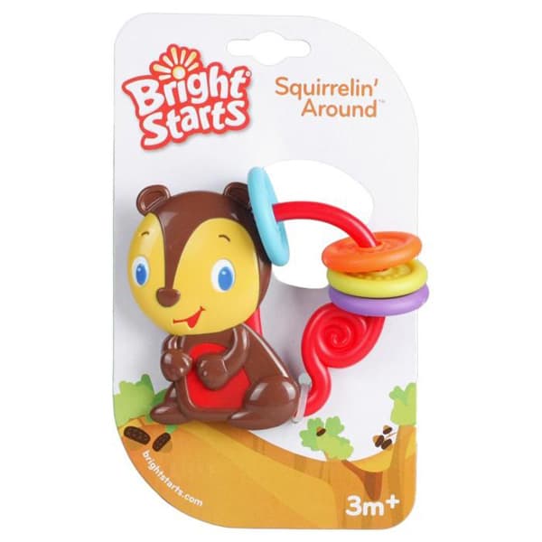 Bright Starts Zvečka za bebe Vesela veverica