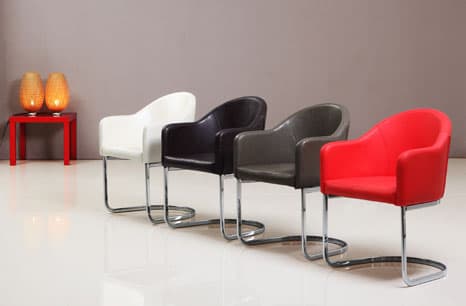 Stolica Waldo Crna EKO Koža