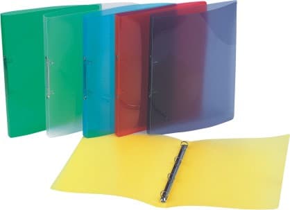 Klaser A4, 4 prstena, 20 mm, Propyglass sortirano 04KL27Q