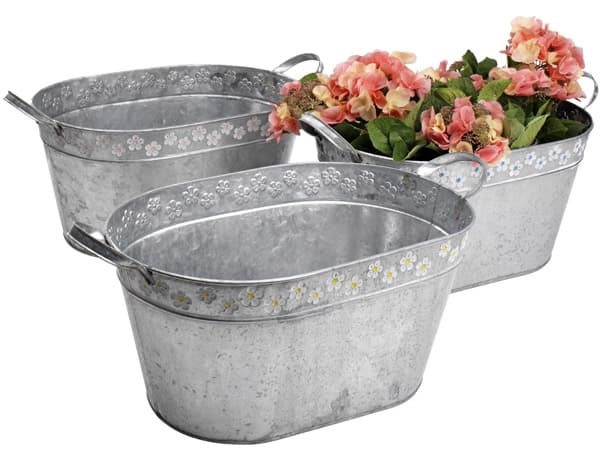 Saksija za cveće Zinder cink