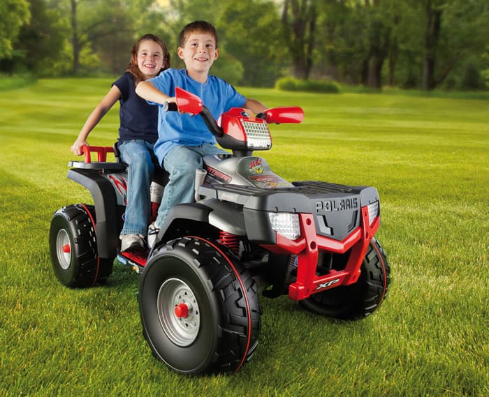 Peg Perego Kvad motor dvosed na akumulator Polaris Sportsman 850 Silver  IGOD05180