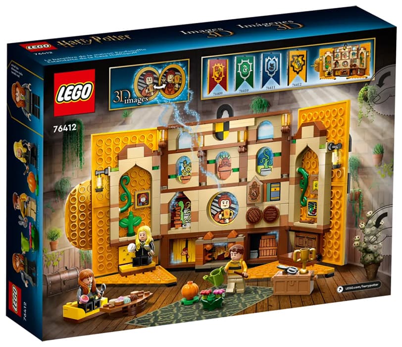 LEGO® Harry Potter™ Kocke Zastava Haflpafa 76412