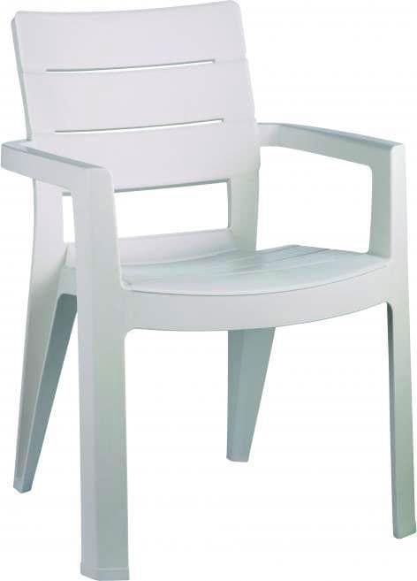 Jardin Ibiza Plastična Fotelja Bela