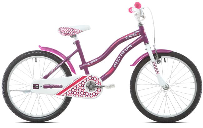 Dečiji bicikl Adria 20HT 1107 belo ljubičasta 912140-20