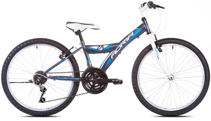 Dečiji bicikl Adria Heracles 24/18HT bela siva 914176-11