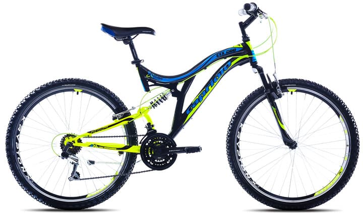 Bicikl Capriolo CTX 260 26/18HT crno neon zelena 913351-18