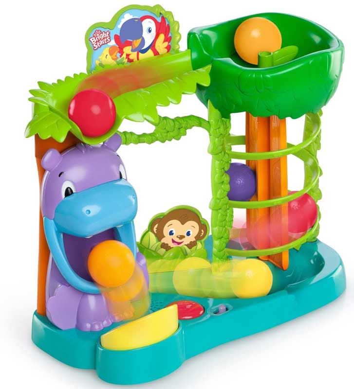 Bright Starts Edukativna igračka sa lopticama Jungle Fun