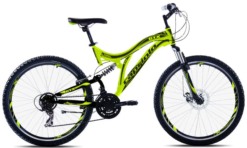 Bicikl Capriolo GTX 260 26/21HT crno zeleno 914320-19