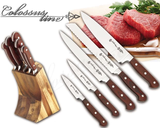 Set kuhinjskih noževa sa stalkom CL-56