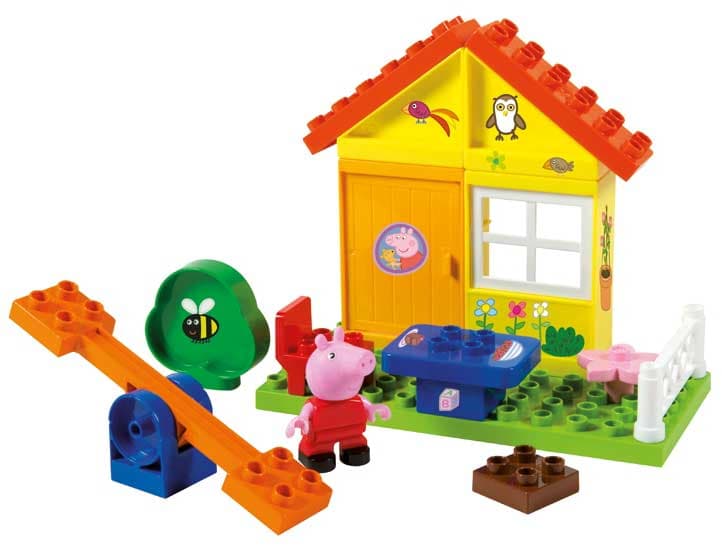 PlayBIG Kocke Pepa Prase - Baštenska kućica SB57073