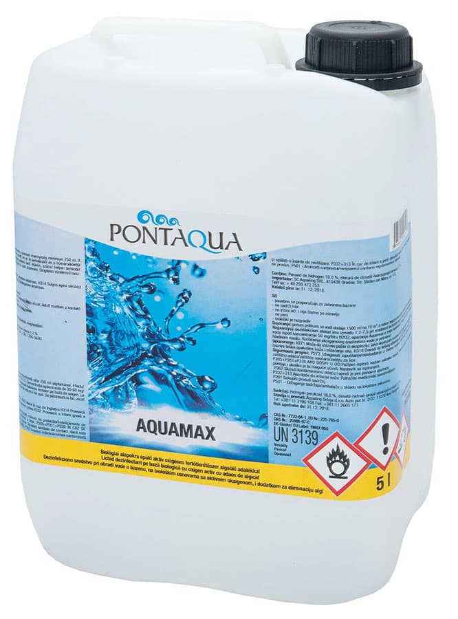 AquaMax 5 Lit. -  Kombinovano oksidaciono sredstvo za dezinfekciju bez Hlora