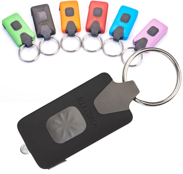 USB punjiva baterijska lampa privezak Nextorch GL10 Black 807