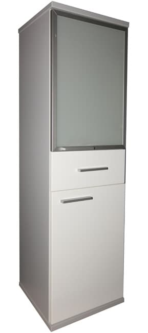 Stubni orman za kupatilo Bela 1333323