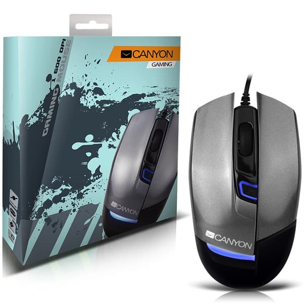 Miš za računar Canyon Gaming Mouse Silver Grey CNS-SGM4G