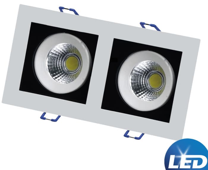 Ugradna LED lampa 16W hladno bela LUG6430-16/W