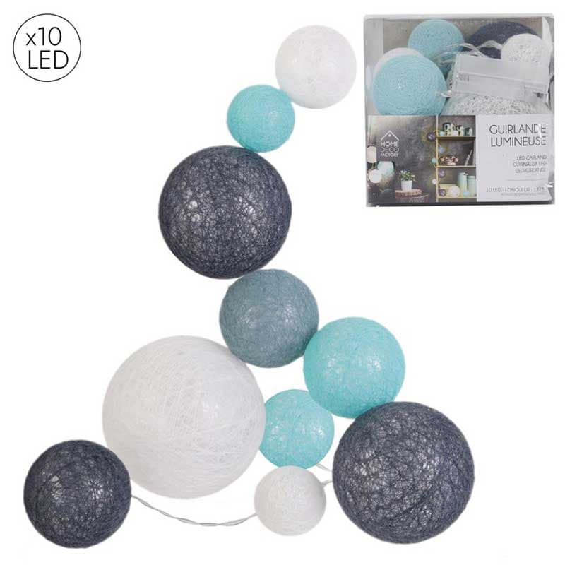 Dekorativne Lampice Plave 192 Cm