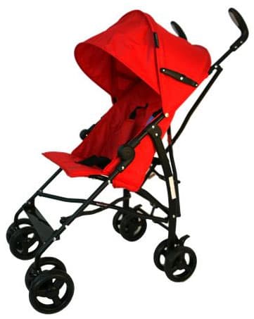 Letnja kišobran kolica Primebebe Pocket Crvena KGZ6101ARED