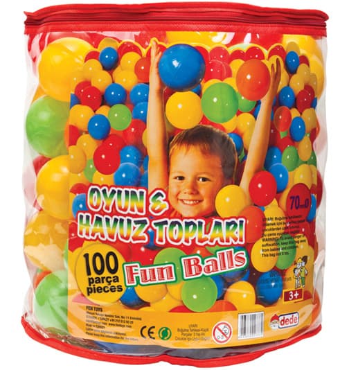 Loptice 100 komada Dede Toys 017335