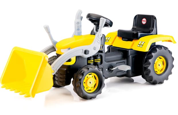 Dolu Traktor na pedale sa utovarnom kašikom 080516