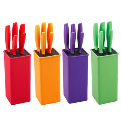 Bergner Nož set 7 kom  na stalku Renberg orange RB-2510-O