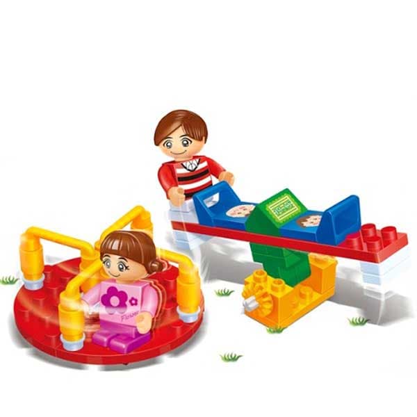 BanBao Gift kockice Klackalica i vrteška 8038