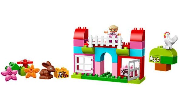 LEGO® DUPLO® Sve u jednom - Ružičasta kutija zabavnih kockica LE10571
