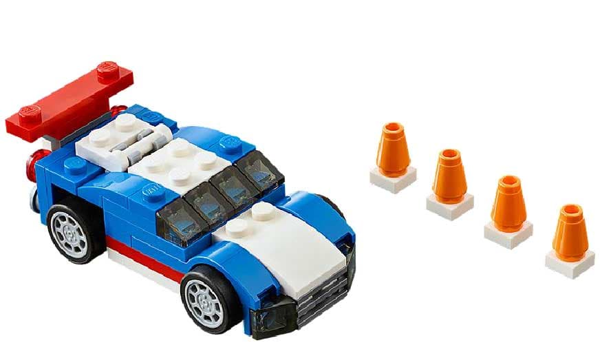 LEGO® Creator kocke 3u1 Plavi trkački auto LE31027