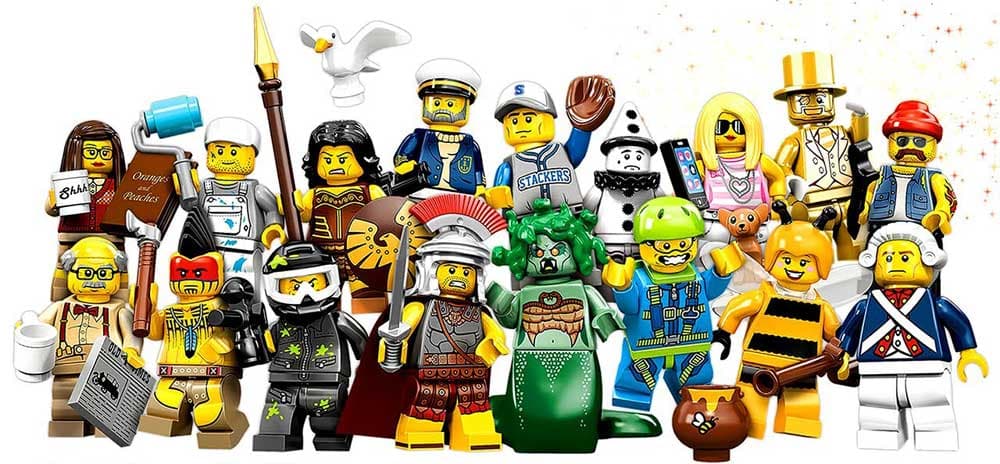 LEGO® kocke Minifigure serija 10  LE71001