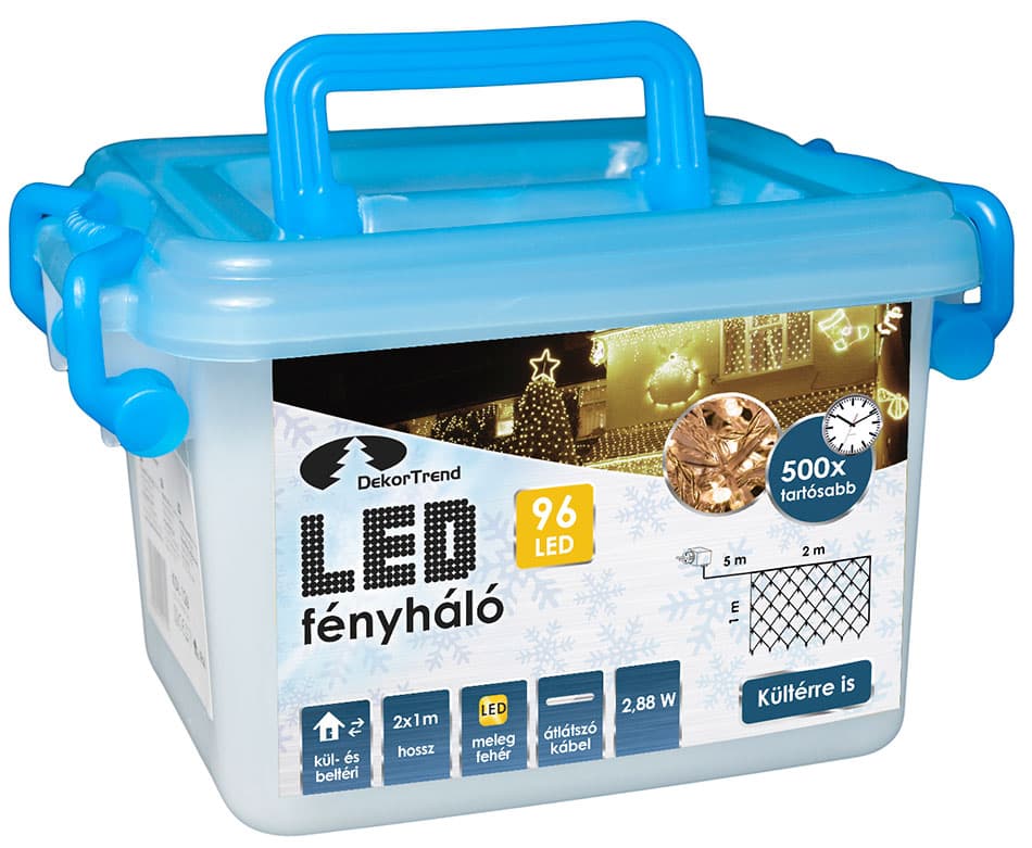 Novogodišnje Lampice LED Zavesa Za Spoljnu ili Unutrašnju Upotrebu 2 x 1 m KDL 147