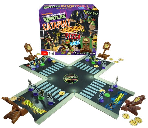 Društvena igra Nindža kornjače Katapultiraj Pizzu! 05-932000