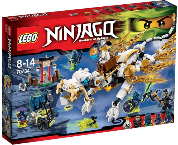 LEGO® NINJAGO kocke Master Wu Dragon LE70734