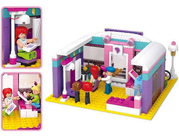 Sluban kocke frizerski salon 229 kom 6270838 263-M38B0526