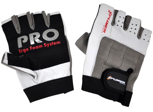 Fitnes rukavice Xplorer pro koža XL 06647